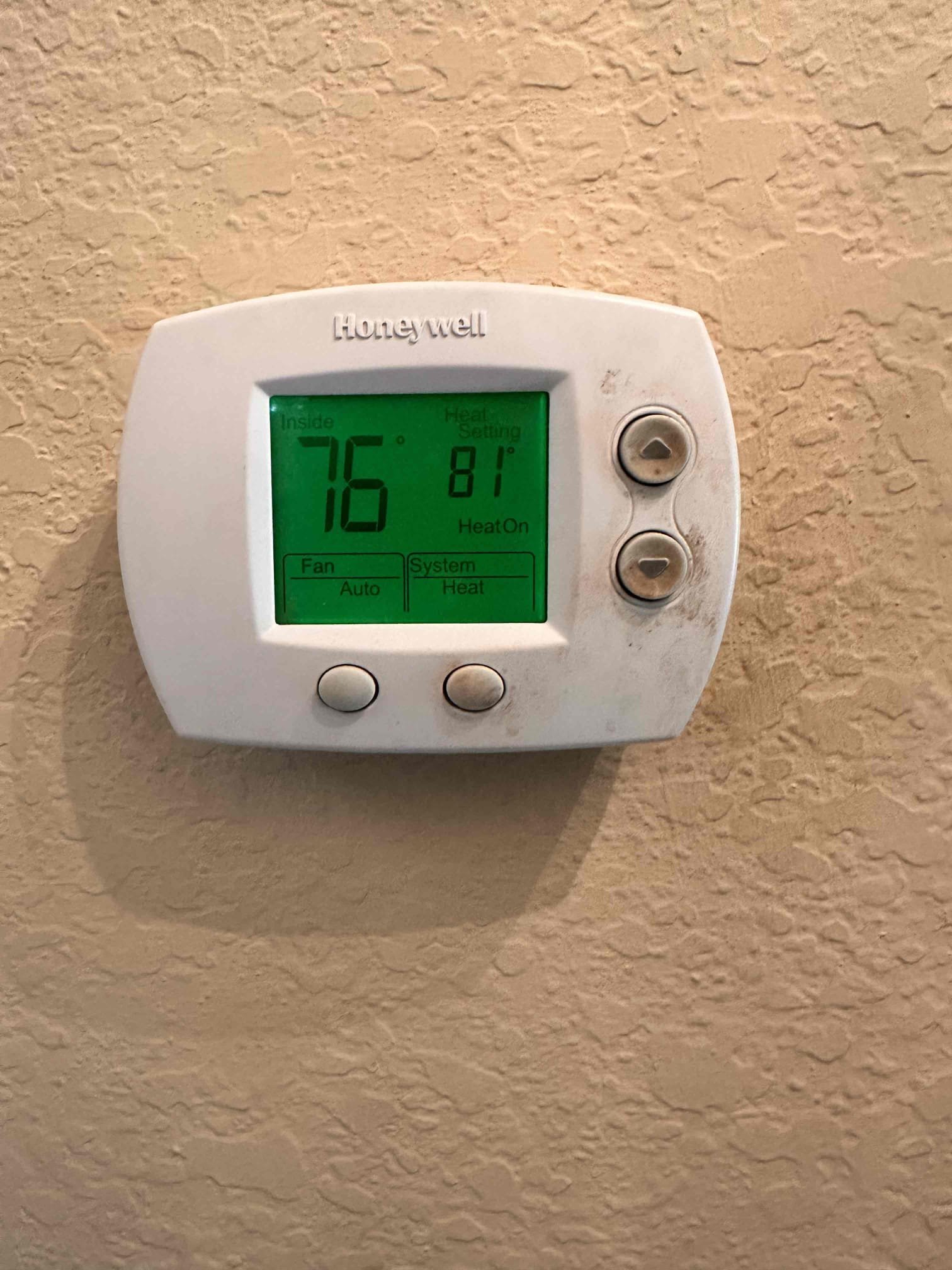 Performed heating maintenance and safety check on AC Pro upflow indoor equipment located in the attic, accessed through the upper wall cavity. Member has temporarily installed an 18 × 30 washable filter. We cycled equipment in heating and verified proper operation. Inducer motor measured 0.60 amps, below the nameplate maximum of 1.4 amps. Performed a water test on the condensate pump and verified proper operation. Zero carbon monoxide detected. Honeywell thermostat checked out operational. System is operating within manufacturer specifications and heating properly.

We documented damaged duct jackets and exposed insulation and informed member of the findings. Member would like to move forward with replacement of the 10-inch ducting supplying the living area and the 3-inch ducting serving the restroom. We will send a proposal for duct replacement. Once the proposal is signed, the office will call to schedule the replacement appointment.

Provided member with a Starbucks gift card.