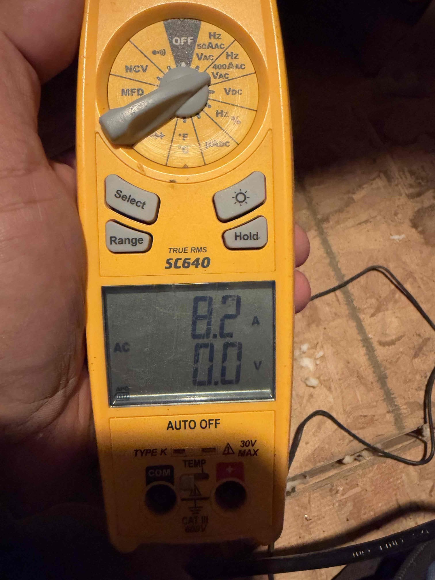 Maintenance on a York 5 ton horizontal split system. Attic access in master bedroom closet. Air purification filtration at furnace. 20 x 25 x 5 customer supply filter. Condensation lines cleared filter changed. Verified UV light working properly. Honeywell thermostat checks out OK. Verified condensate drain draining properly. Check system sequence of operation. Checked inducer fan motor amps, checked pressure suites, checked igniter, checked 24 V on gas valve, checked flame sensor, checked blower motor, checked motherboard, check temperature rise. Verified system is on and heating. System is working at time of maintenance. Client renewed bi-annual maintenance via CC. Gave thank you card to client.