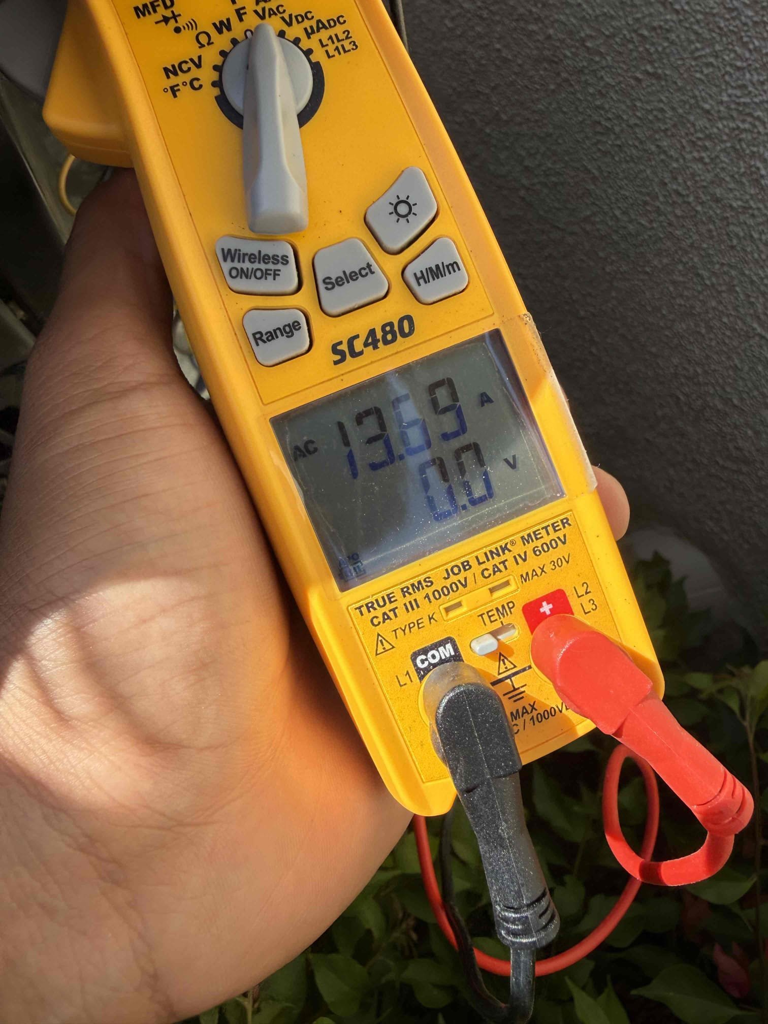 Performed annual cooling maintenance per clients request on a 2025 American Standard Silver unit. Replaced 20x30 filter located in hallway ceiling. Cleared condensation line from fau. Followed sequence of operations and checked voltage, condenser fan motor amps, compressor start/run amps, capacitor, temperature split, refrigerant levels, and rinsed condenser coils. Secured all electrical connections. Serviced and rinsed washable filters for dual-head ductless unit in garage and casita. Everything checked out in range. Nest thermostat checked out operational. System is working properly in cooling at this time of service. Gave client Starbucks gift card. 