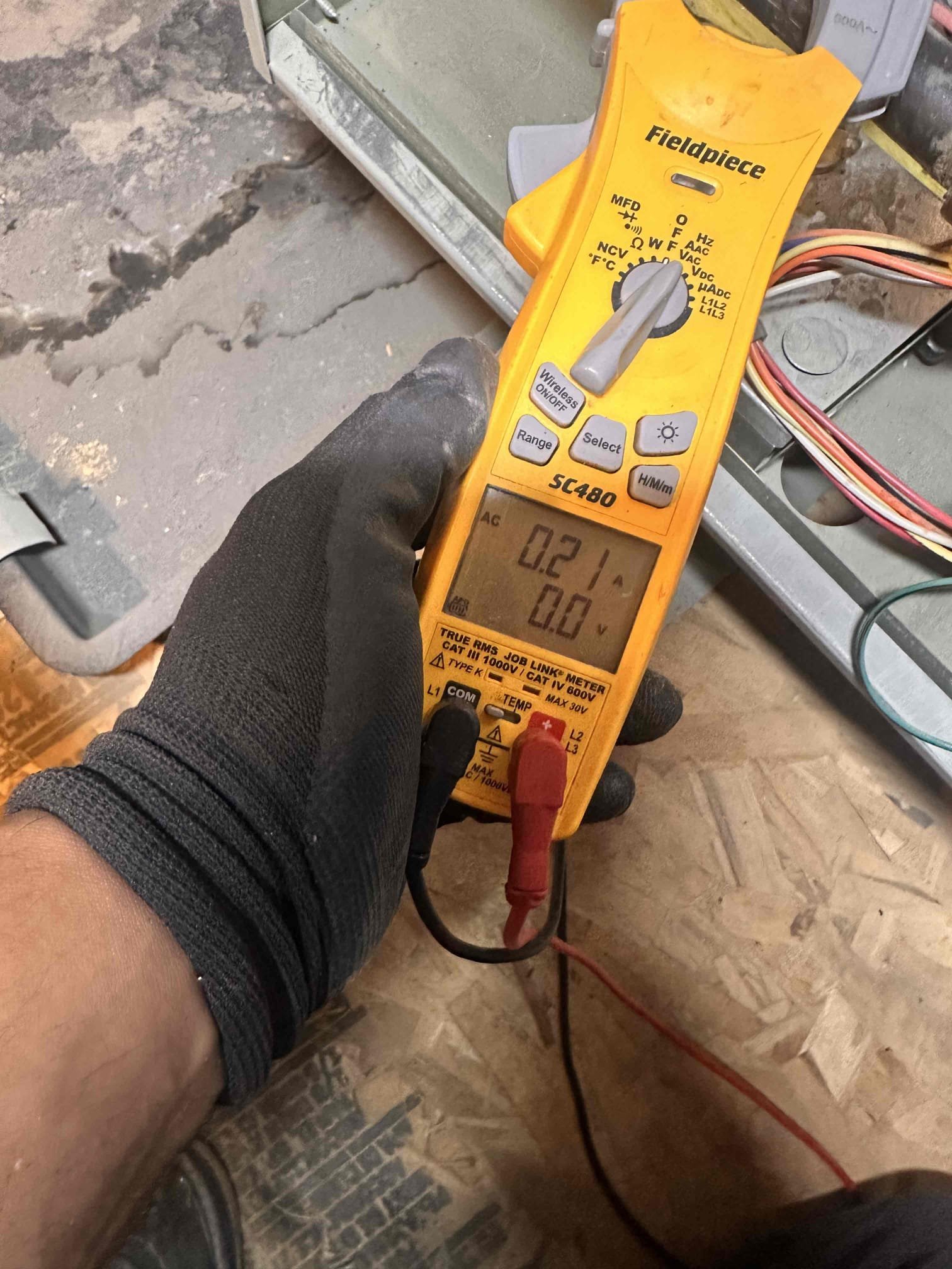 Performed scheduled heating maintenance and safety check.

Indoor equipment — 2019 Trane
Model: TUD2C100B9V5VBB
Serial: 192226MGGG

Indoor equipment is located in the attic, with access through the laundry room. Member reported replacing the filters, including the 14 × 14 filter. We cleared electrical components, burner compartment, and equipment platform of dust and debris. Verified ducting was secured and attached to the system. Cleared the condensate line at the indoor equipment.

Checked inducer draft motor operation, recording 0.21 amps, and verified its capacitor was within range. Cycled equipment in heating and verified proper sequence of operation. Return temperature measured approximately 81.1°F and supply temperature measured 119.8°F, providing a 38.7°F temperature rise, within the manufacturer’s specified range of 35–65°F. Zero carbon monoxide detected. Nest thermostat checked out operational. System was operating within specifications in heating.

Outdoor equipment — Courte