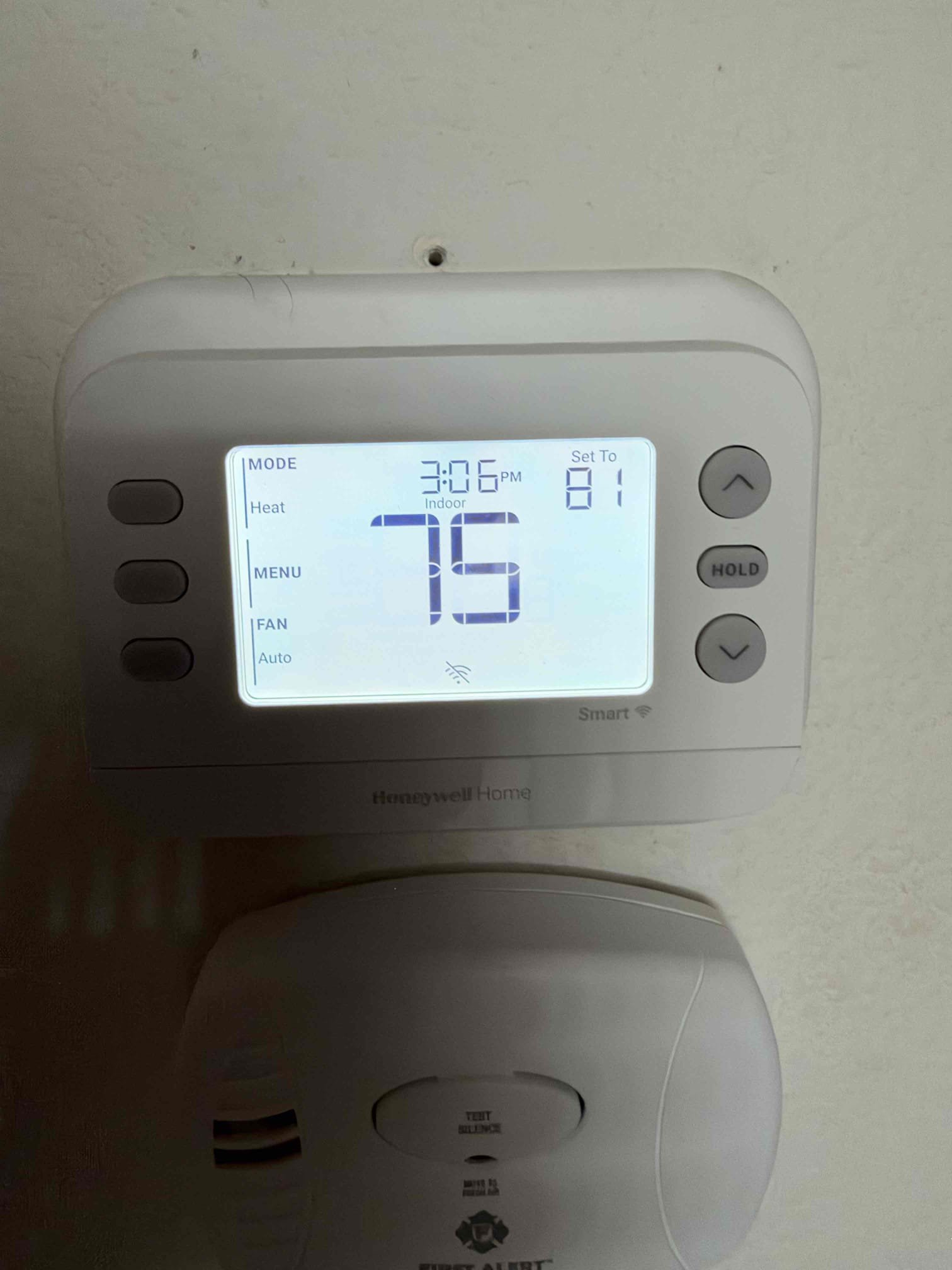 Maintenance on an American Standard silver series 3.5 ton split system. Furnace is located in garage 16 x 25 filter located at furnace. Condensation line cleared filter changed. Verified condensate drain draining properly. Honeywell thermostat working properly. Checked all electrical and safety. Check system sequence of operation. Checked inducer fan motor amps, check pressure switch, checked igniter, check 24 V on gas valve, checked flame sensor, checked blower motor, checked motherboard, check temperature rise. Verified system is on and heating. System is working per manufacture spec. Client was concerned that equipment is relatively new and ask why capacitor went out. Spoke with client and reassured system is working properly and operational. recommended client compressor saver kit and talked about the benefits of having one for the outdoor unit. Sent estimate.