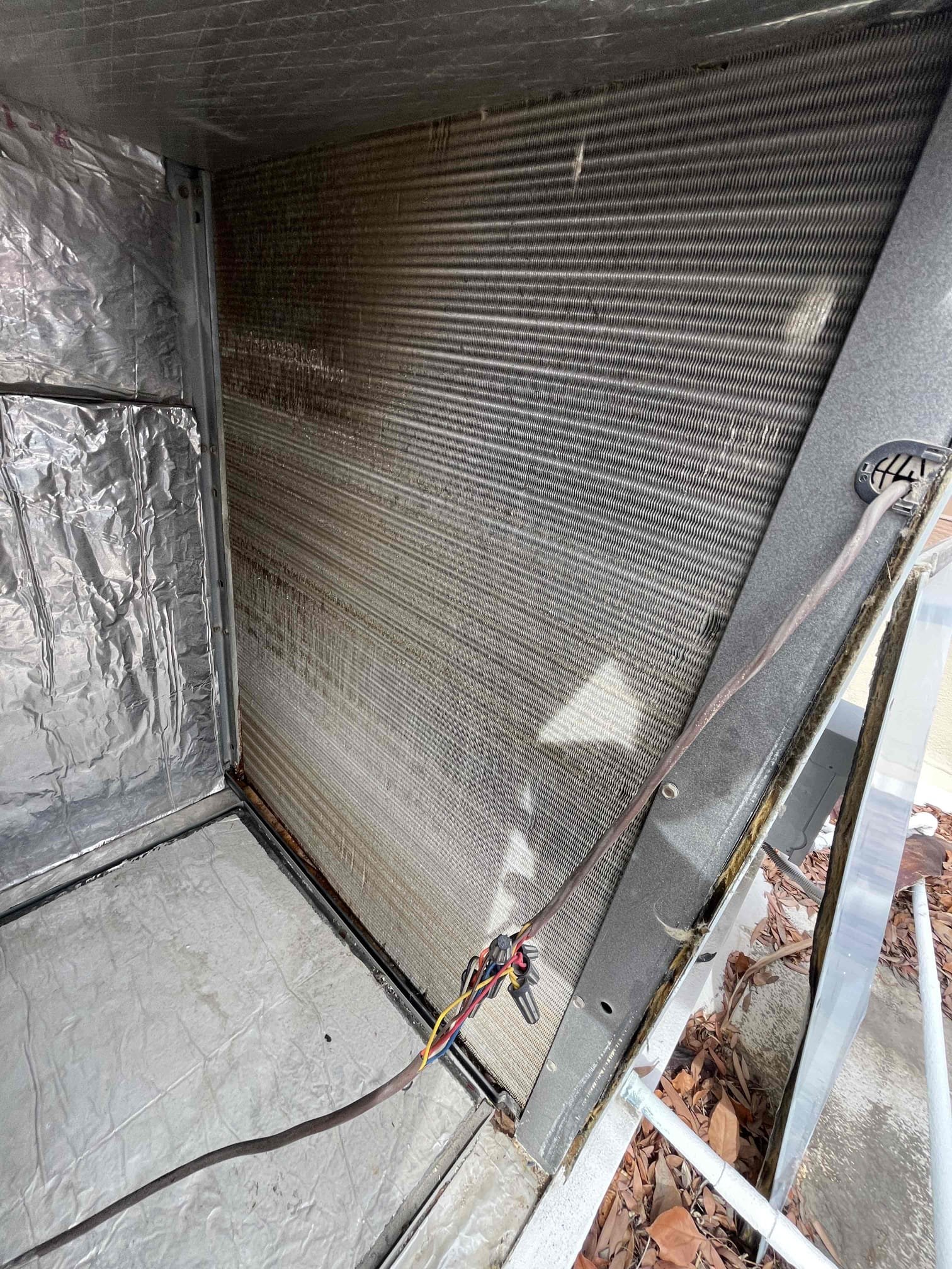 🔥💨
Single system service
20+ American standard rooftop package unit- gas


Semi annual HVAC fall service

Replaced 24 x 30 filter/ceiling mounted 
Cycled equipment followed, heating sequence of operation
Checked inducer fan motor, blower motor, capacitors, blower wheel, heating safety sensors, gas, pressures, amps and voltage
Check for carbon monoxide throughout the house/nothing detected
Inspected evaporator coil
Clear, condensation line, nest thermostat checked out OK
Adjusted supply register for main bedroom per client request 
✅
Equipment checked out operational at this visit

⚠️
Informed client on age of equipment
Exterior metal ducting should be sealed, evaporator coil has rust spots
Which are known for refrigerant leaks

Informed client of findings and winter deals

Attached is an estimate for system replacement 

🎃☕️
Gave client Starbucks gift card for October maintenance

📆
Scheduled maintenance for the end of April