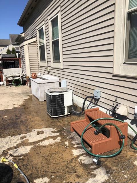 I performed a diagnostic service call on a unit that had water leaking from the furnace. Upon arrival I discovered that there was a clogged condensation trap. I removed the trap and cleaned it, system was operational at the time of departure. 