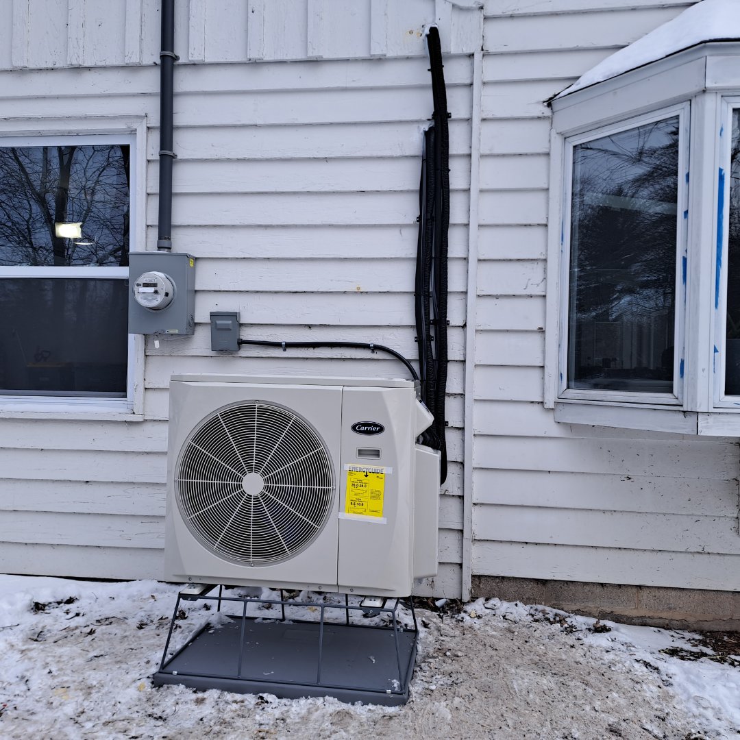 Carrier Mini-split installation 