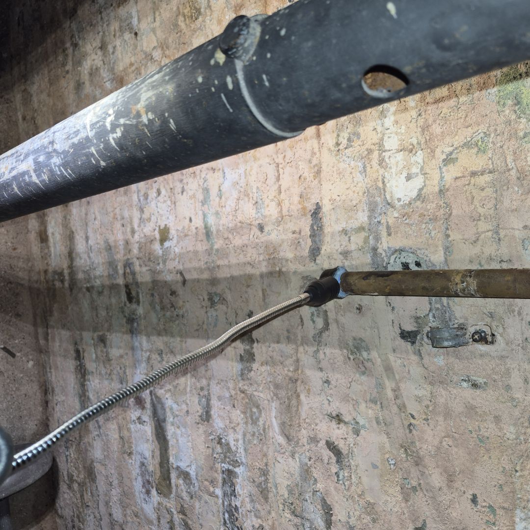 Two gas leaks were repaired