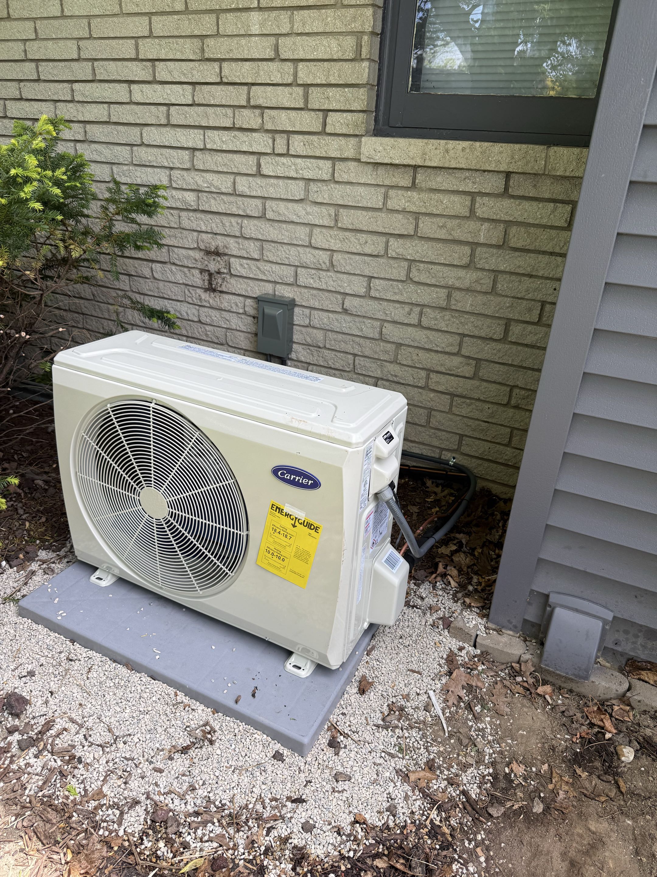 Carrier Heat Pump Install 
