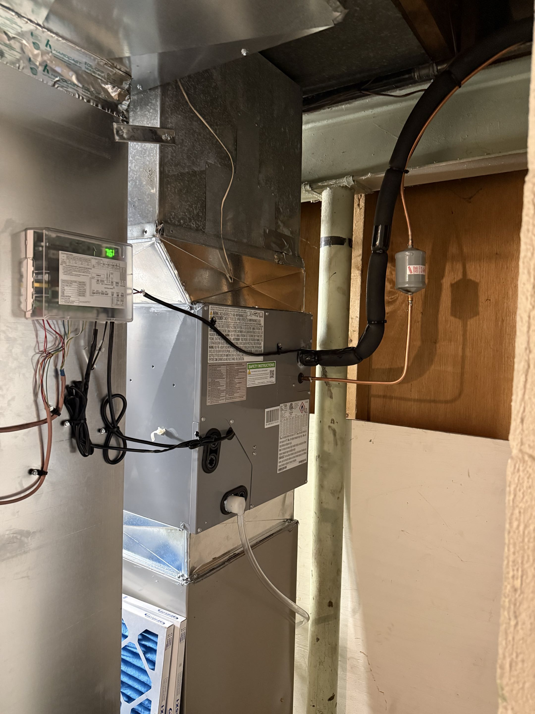 Carrier Heat Pump Install 