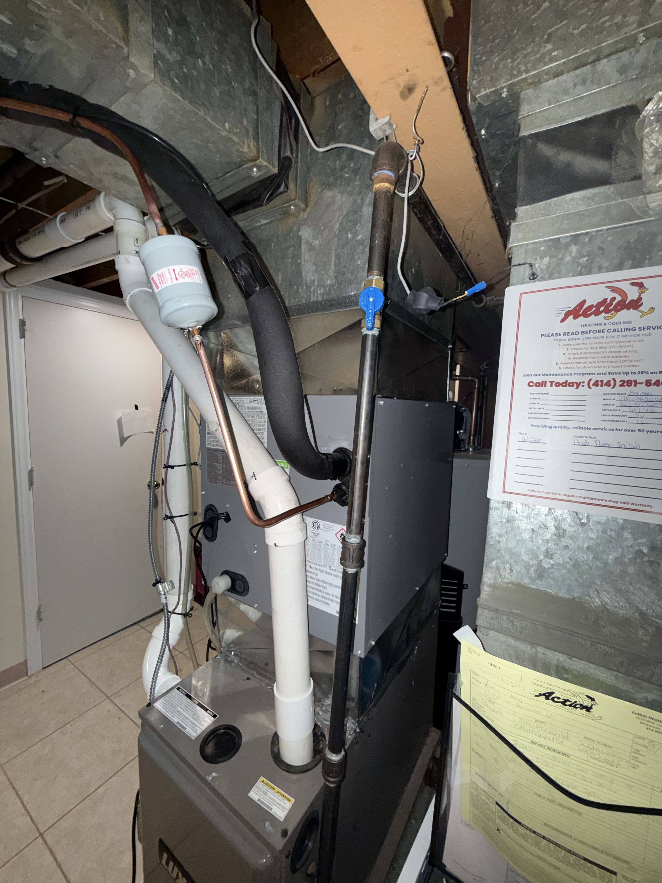 Carrier Heat Pump Install 