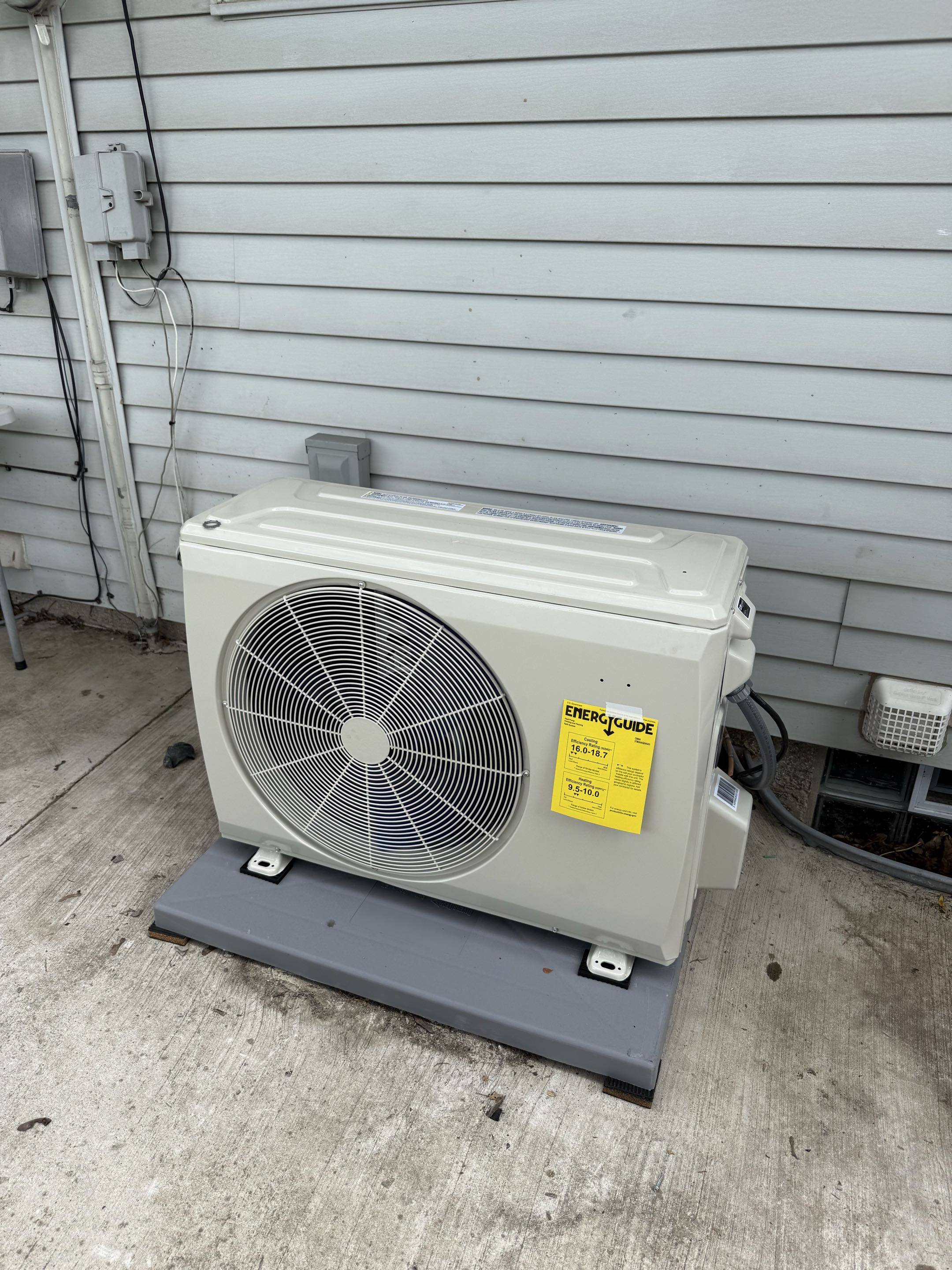 Carrier Heat Pump Install 