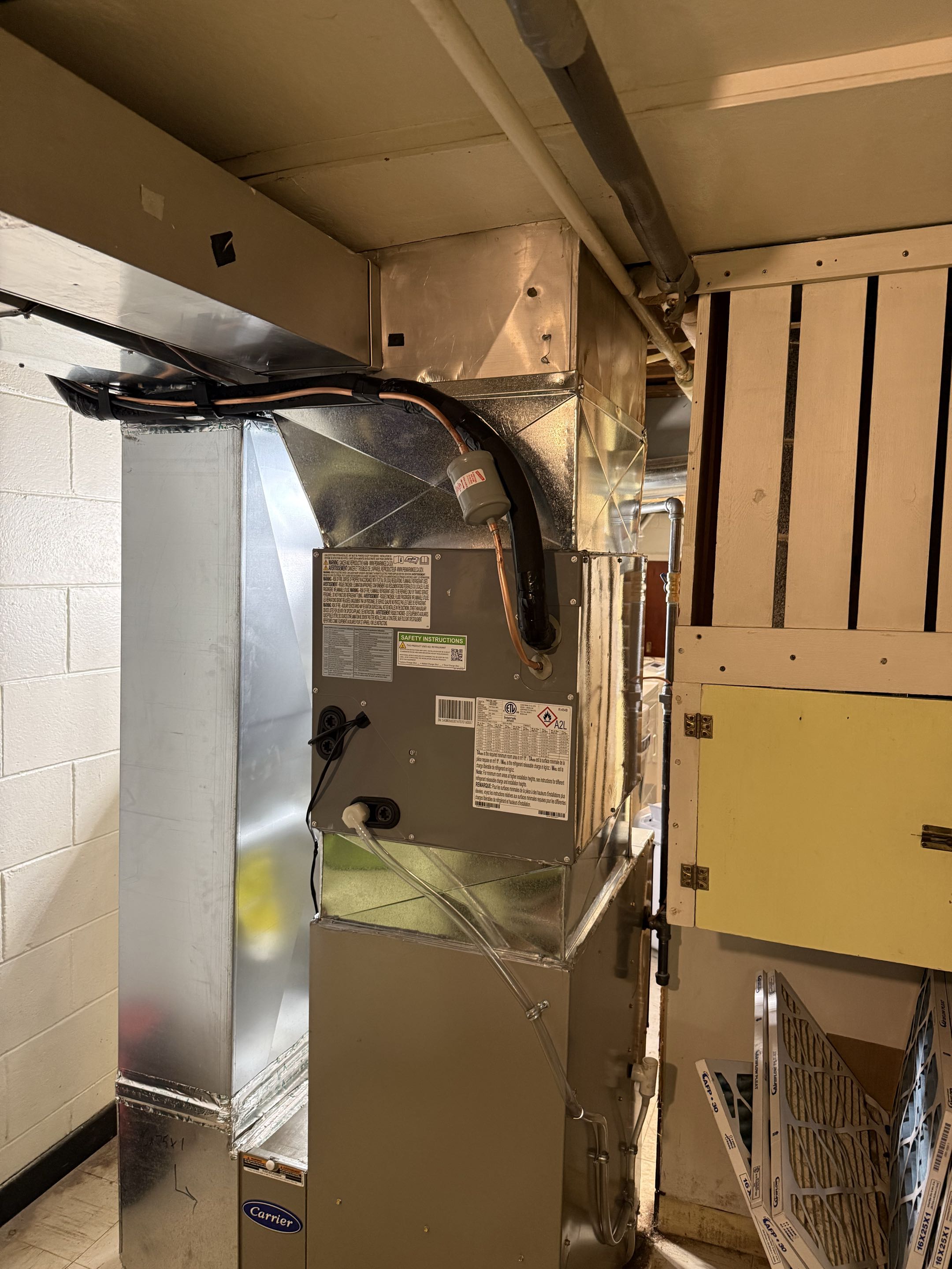 Carrier Heat Pump Install 