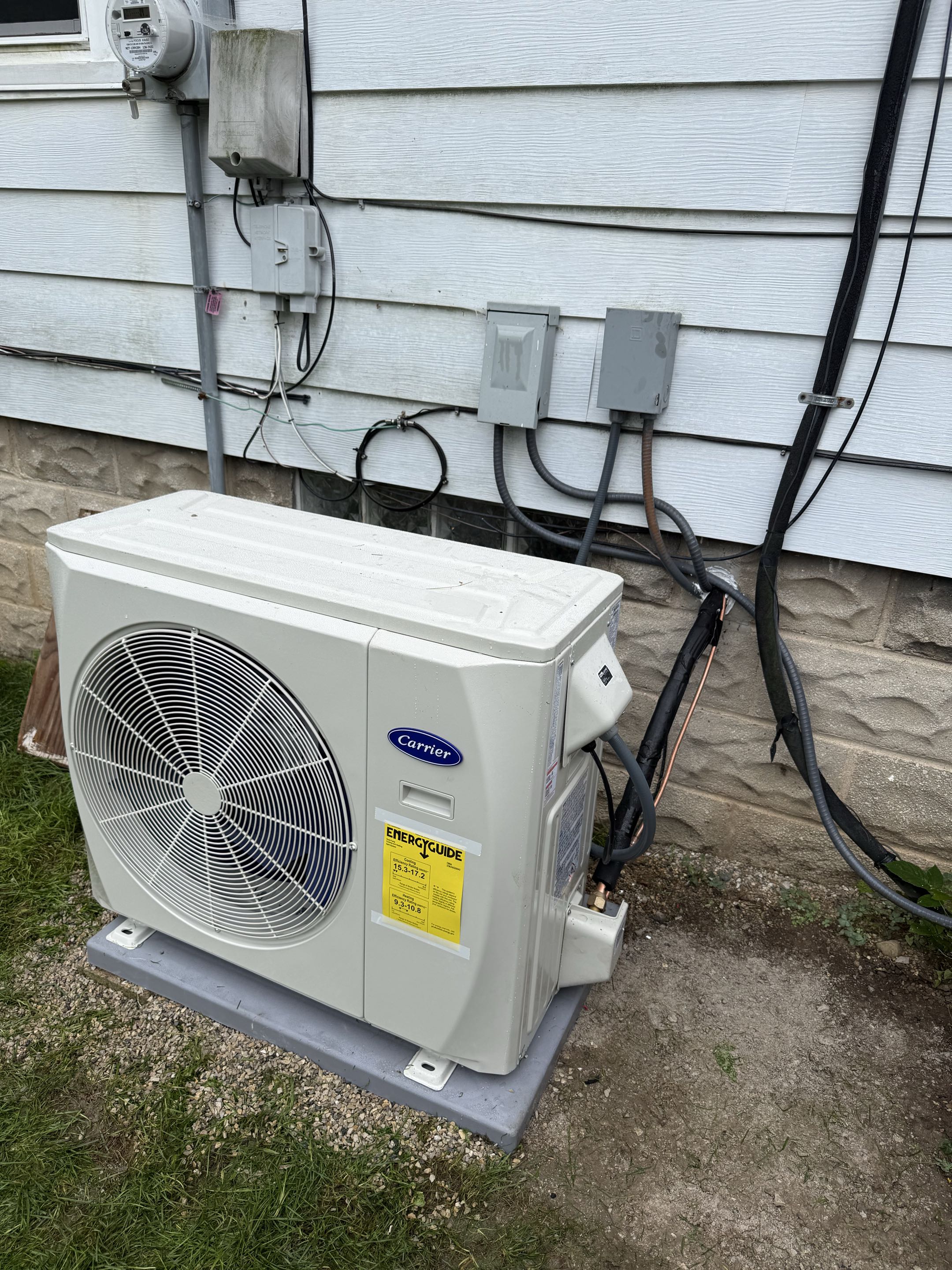 Carrier Heat Pump Install 