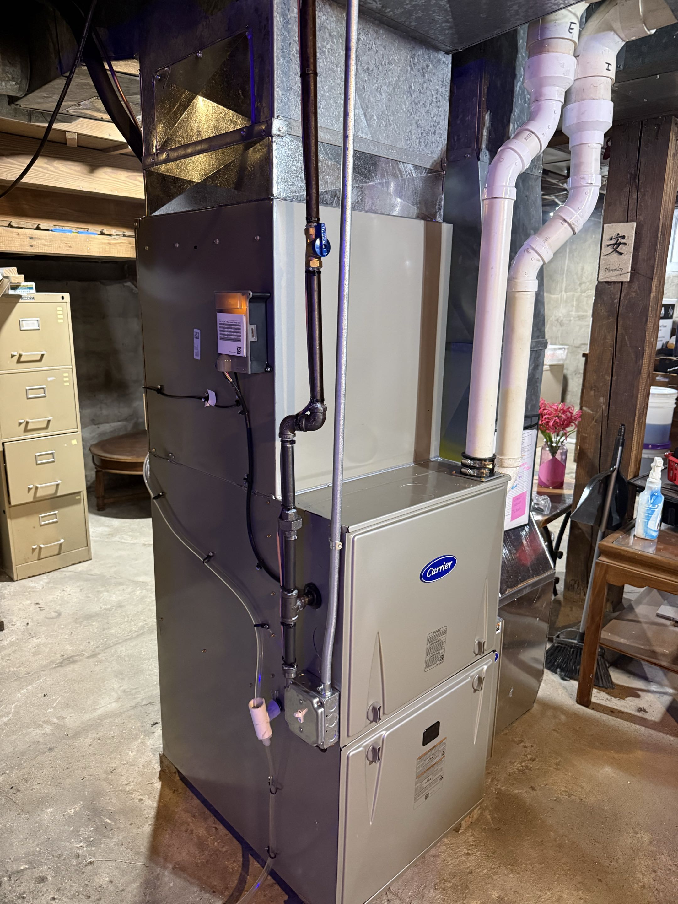 Carrier Furnace & Air Conditioner Install