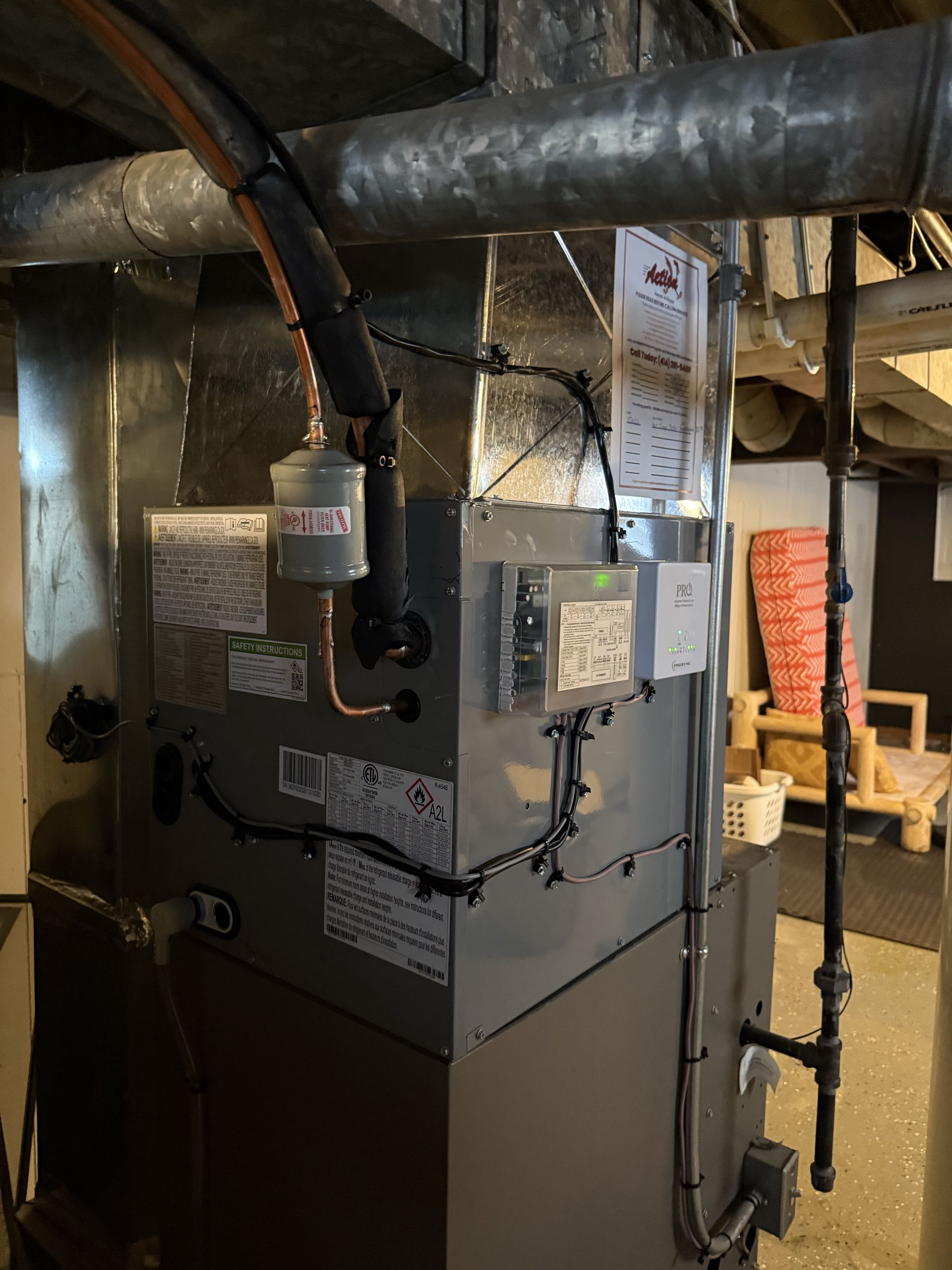 Carrier Heat Pump Install