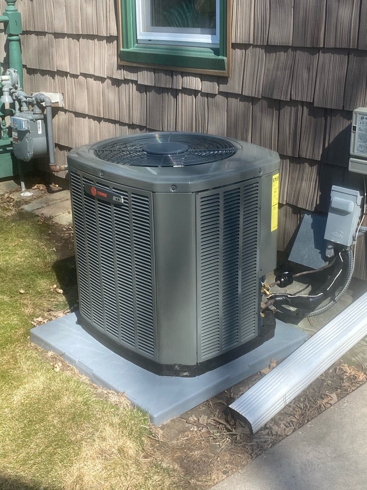 Quality check on Installation Of Trane 16 SEER AC 