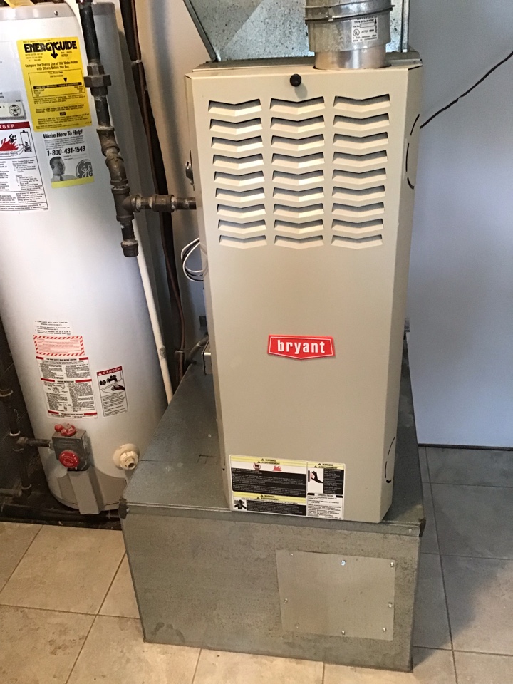 Furnace inspection on a Bryant system 
