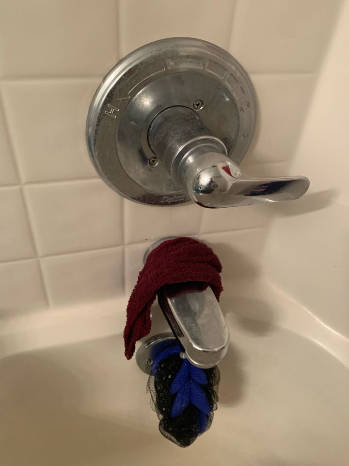 Tub/Shower valve repair in Grapevine. 