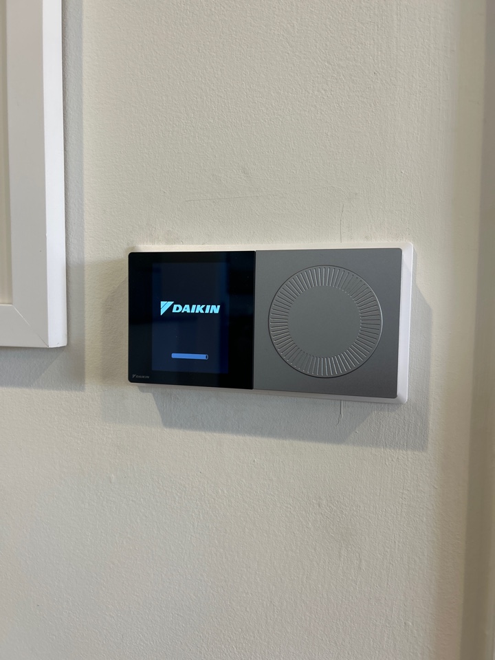 Setting up a one touch thermostat 