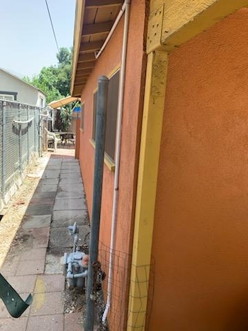 Ac coil leaking condensation. Inspect the coil and found drain lines backed up due to poor drain line install. Re-did drain lines and tested them. AC up and running for the summer ?? 
SOUTHWEST HVAC DOWNEY 