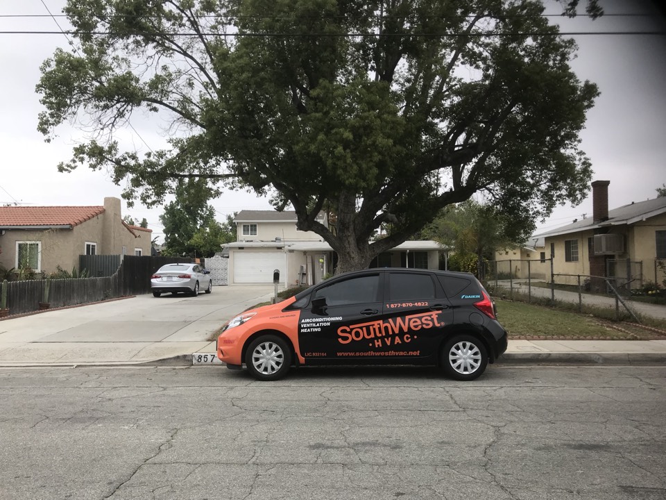 Giving a free estimate in the city of Pomona.