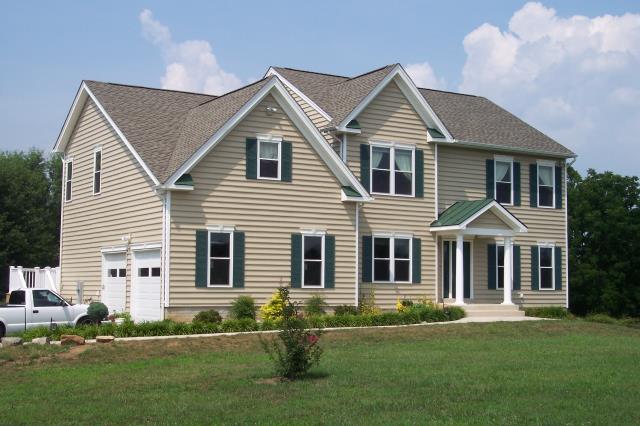 Dundee, Angus - Completed all exterior - roof, siding, windows, and door, along with standing seam metal porch roof. Dundee, Angus - Completed all exterior - roof, siding, windows, and door, along with standing seam metal porch roof.