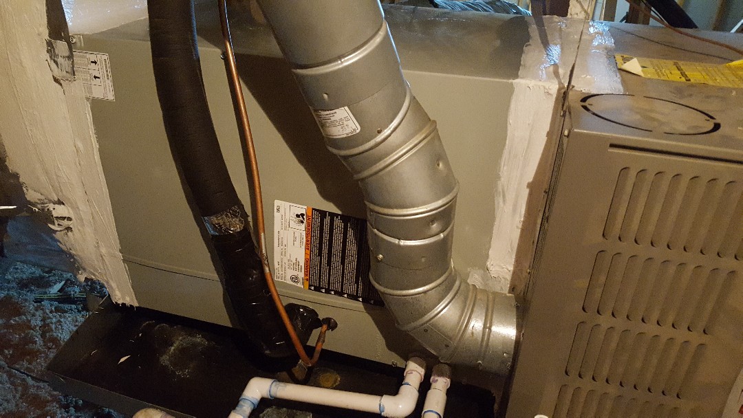 Installed New Trane evaporator coil 