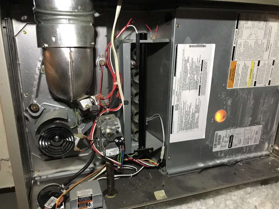 Maintenance on carrier heating systems 