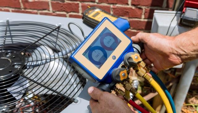 We provide fast and reliable AC repair services to restore comfort to your home or business. Our trained technicians diagnose and fix all types of air conditioning issues, including weak airflow, strange noises, refrigerant leaks, and thermostat problems. We use advanced tools to identify the root cause and make the necessary repairs quickly and efficiently. Whether your system won't turn on or isn't cooling properly, we'll get it running again. We service all major brands and offer honest, upfront pricing.
We provide fast and reliable AC repair services to restore comfort to your home or business. Our trained technicians diagnose and fix all types of air conditioning issues, including weak airflow, strange noises, refrigerant leaks, and thermostat problems. We use advanced tools to identify the root cause and make the necessary repairs quickly and efficiently. Whether your system won't turn on or isn't cooling properly, we'll get it running again. We service all major brands and offer honest, upfront pricing.