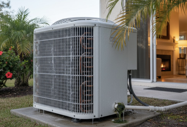Don't let a frosted coil or clogged drain line sabotage your comfort and your wallet! When your heat pump struggles, it wastes energy trying to keep up. Ensure your system is ready for those chilly Florida nights. Schedule your pre-season heat pump inspection today for maximum efficiency and peace of mind!