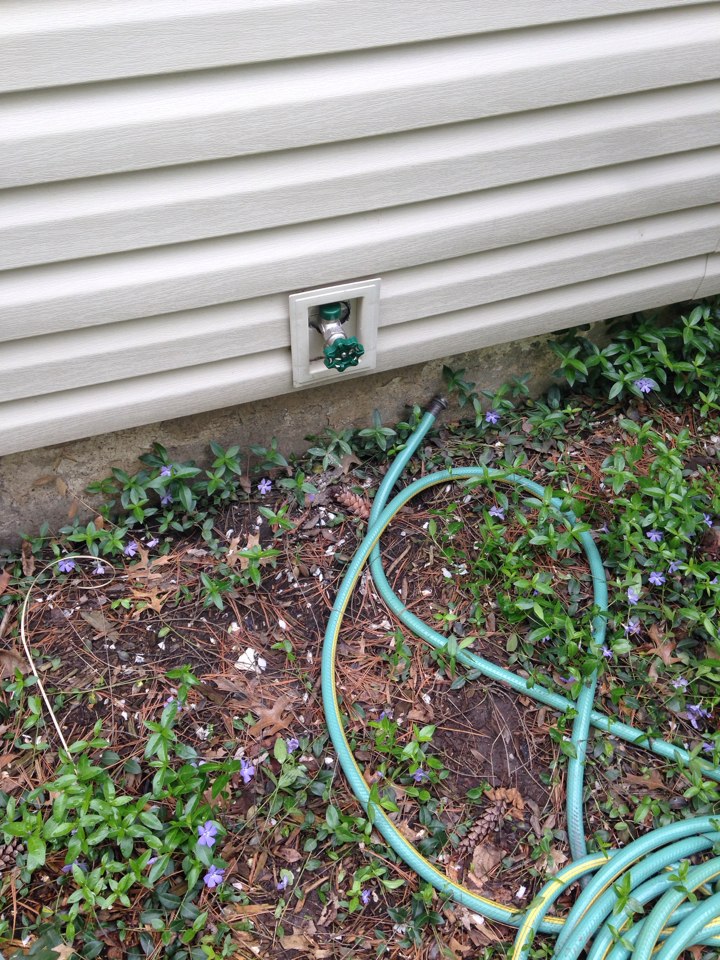 Replace two outside faucets.
