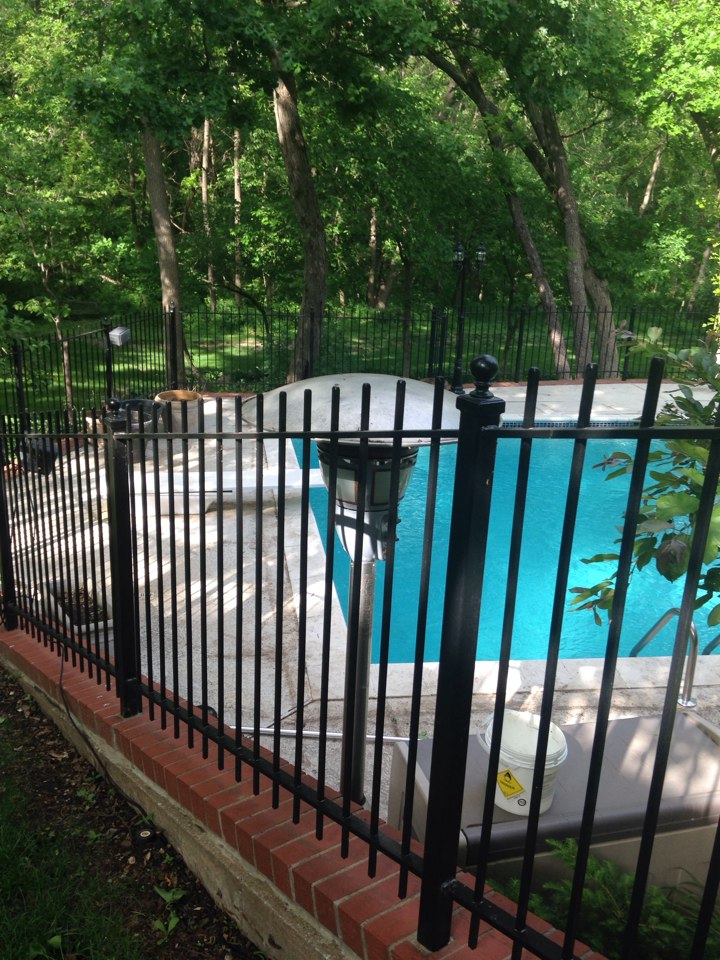 Repair gas line for pool heater.