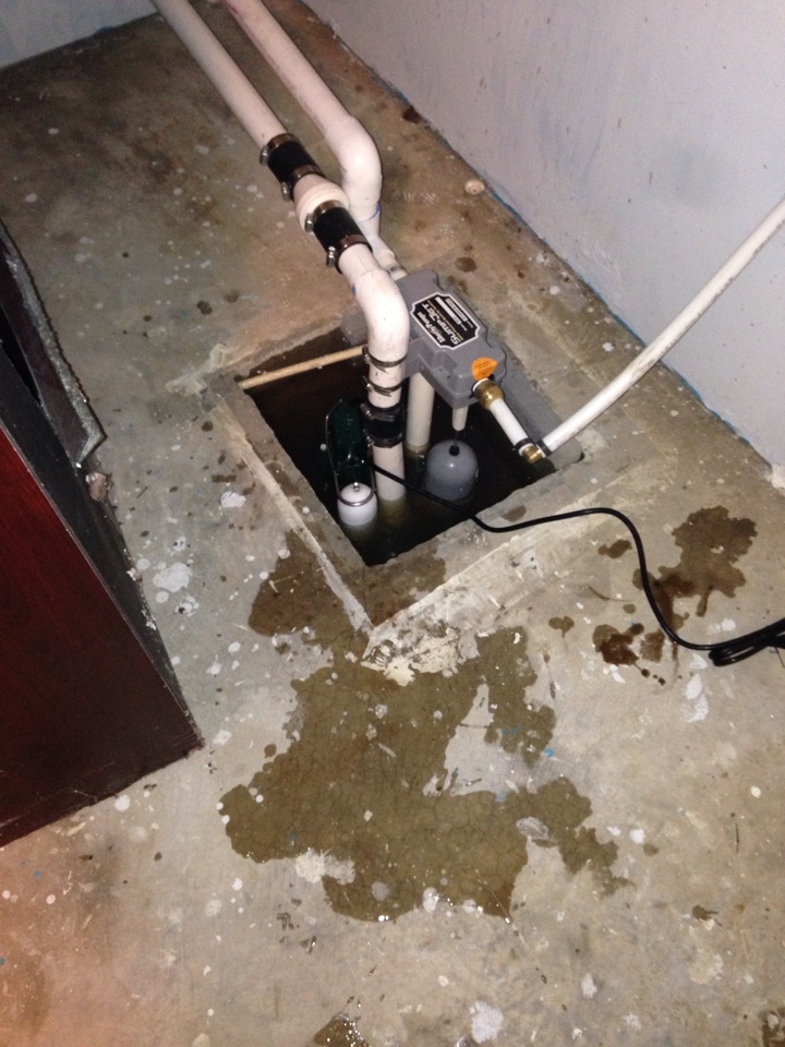 Install zoeller sump pump and liberty water powered backup.
