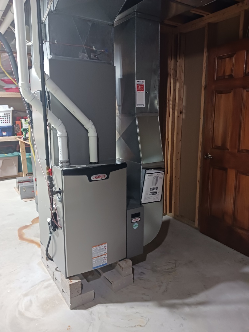 Green Bay, WI - installing new furnace and air conditioner 