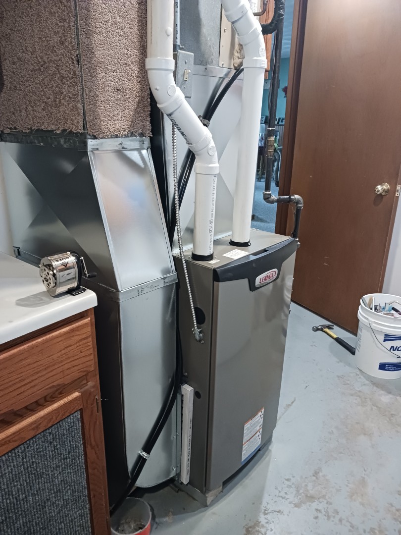 Oshkosh, WI - install furnace and thermostat 