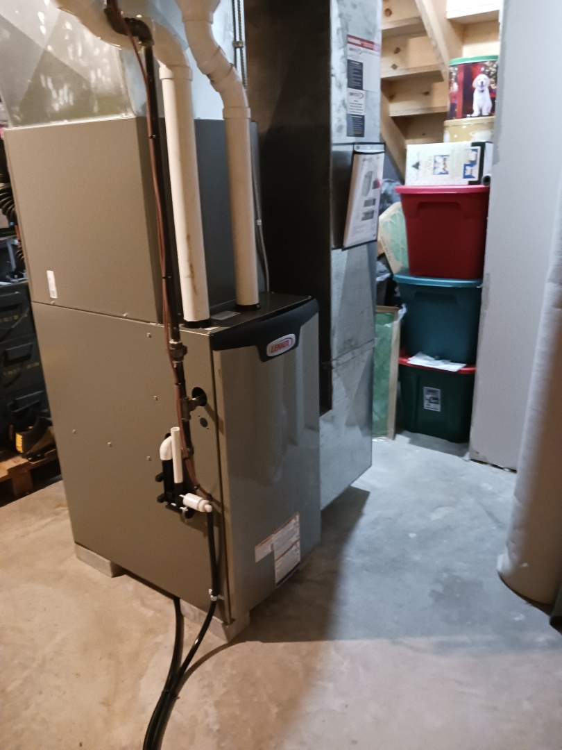 Green Bay, WI - install furnace, air conditioner and thermostat 