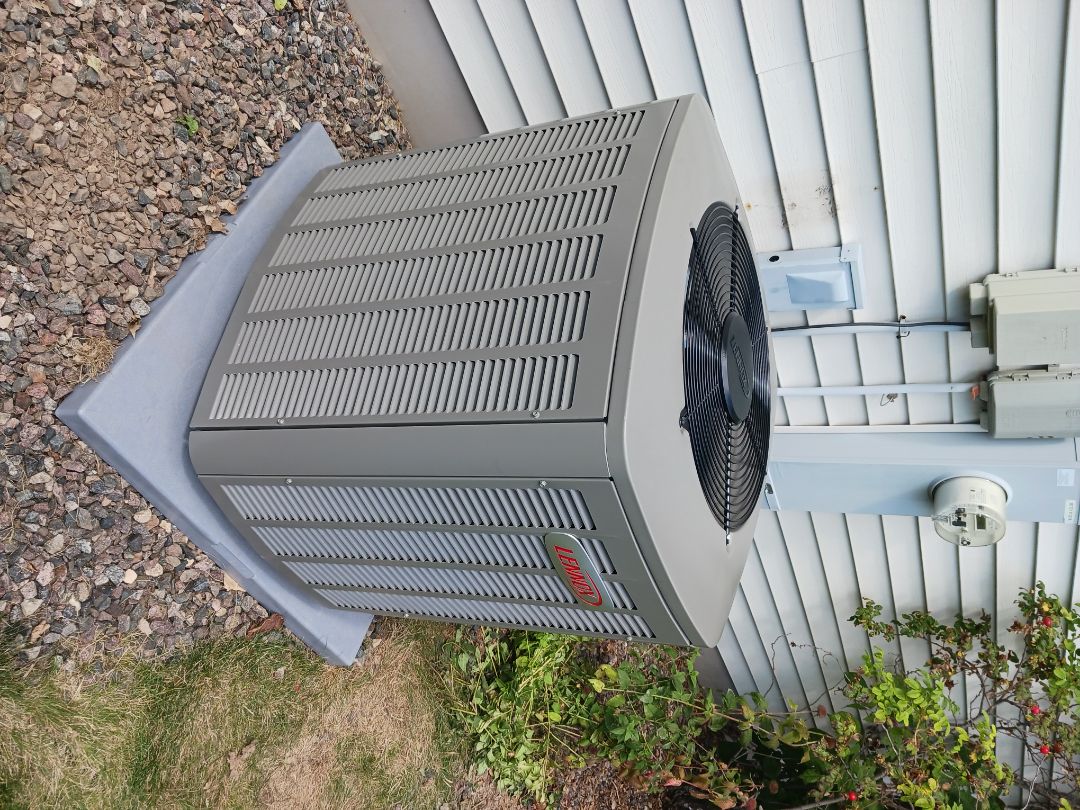 Green Bay, WI - install furnace, air conditioner and thermostat 