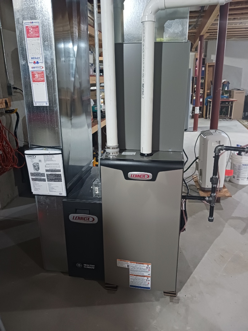 Oshkosh, WI - install furnace and air conditioner 