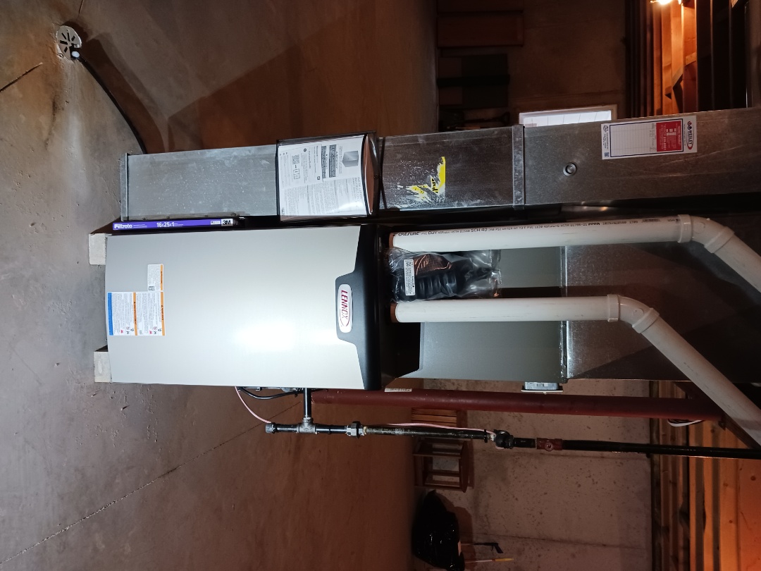 Oshkosh, WI - install furnace and thermostat 