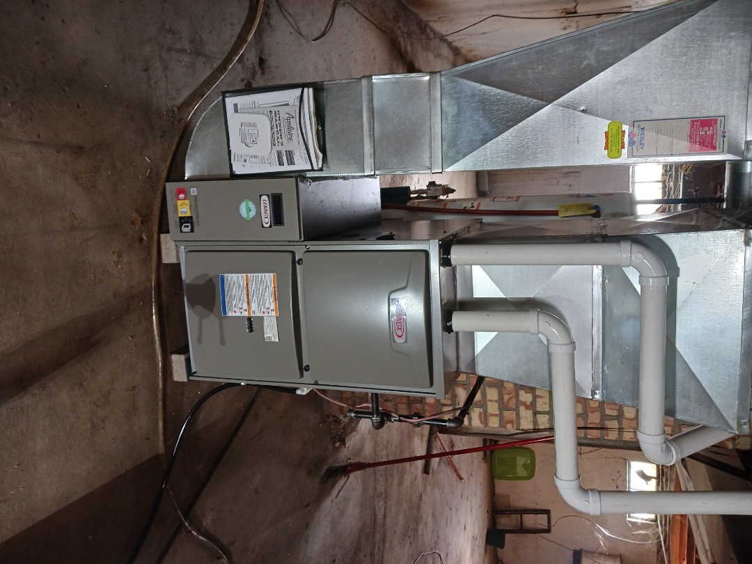 Green Bay, WI - install furnace and air cleaner 
