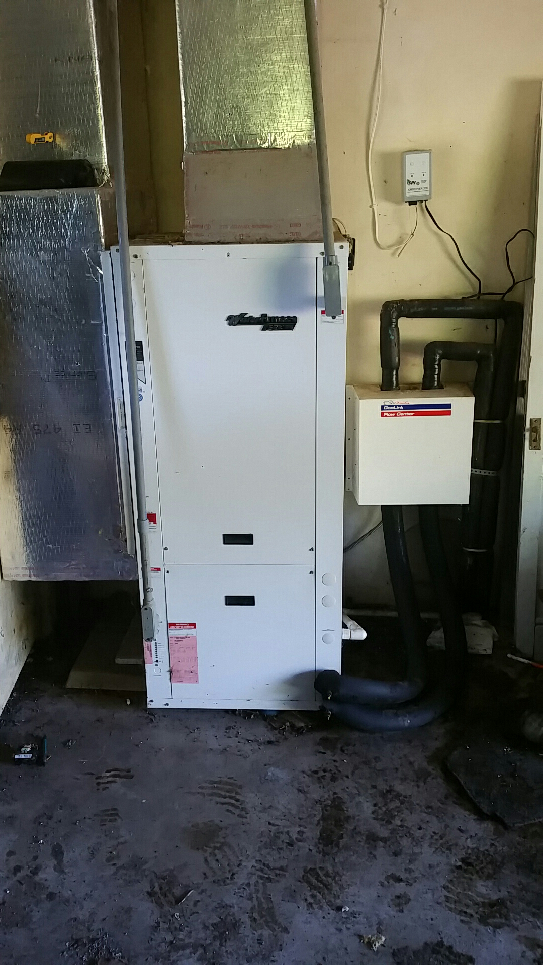 Repair closed loop waterfurnace geothermal