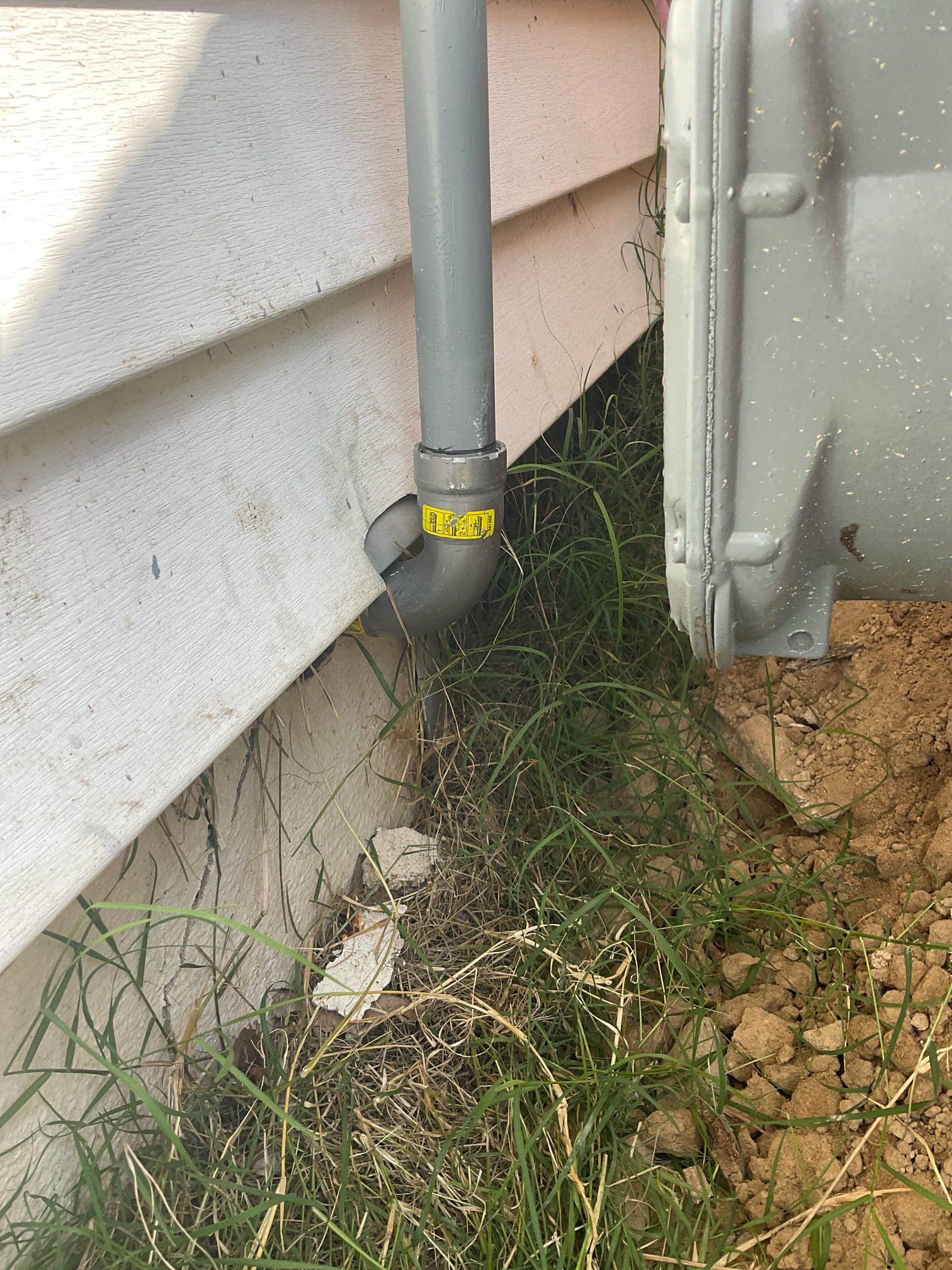 Replaced a rusted 1” gas pipe from meter to the crawl space 