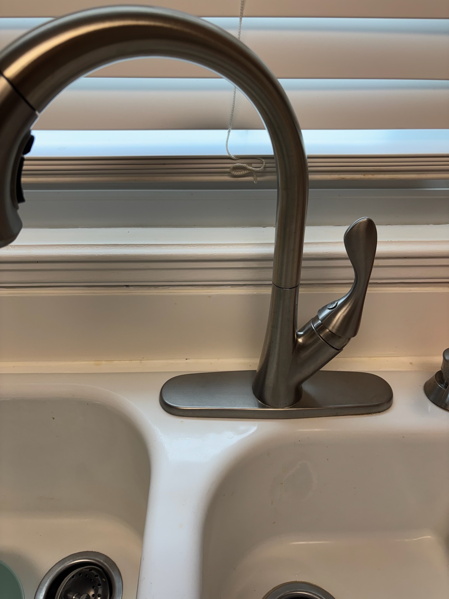 Customer stated that kitchen faucet had a drip, and also that lavatory faucet was loose. Gave customer estimate to replace kitchen faucet cartridge and not on bottom of lavatory faucet and customer approved quote. Removed existing cartridge out of kitchen faucet and replaced with new one. Tested and now kitchen faucet is leak free. Set screw needs to be replaced for kitchen faucet. Replaced supply lines on lavatory faucet and installed new nut to hold faucet in place. Tested in no leak. Cleaned up work area.