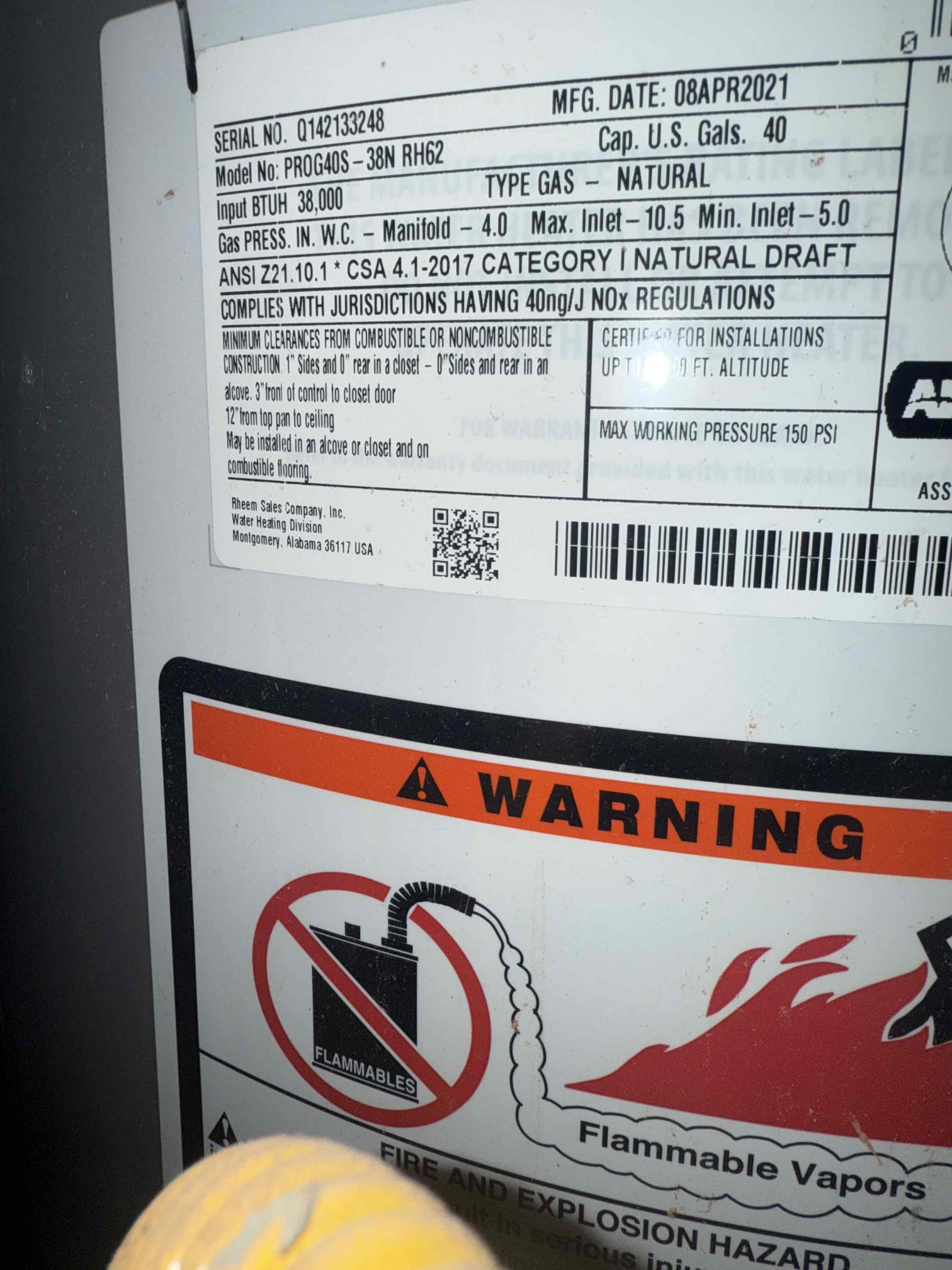 Homeowner states that the AC unit would turn off because the pan would accumulate water tripping the safe switch and called the AC company and they stated it was a leak form somewhere else and had nothing to due with the AC system and called us. Upon arrival homeowner showed me to basement and I could see water and felt a slight spray of water and followed it to a copper pipe. I found the leak and also did my inspection and found that the pressure was above normal at 82 psi and also that they needed a new expansion tank as well as replacement of the blown one that was already there. Homeowner agreed to fix all the issues and I began with fixing the 3/4 elbow leak which I turned off the water removed it and connected it using press fittings. Once it was done I moved on to the main shut off and PRV which I removed and installed a new ball valve shut off and new PRV. Then finally I removed the old expansion tank that was blown and installed a new 5 gallon expansion tank with a mounting br