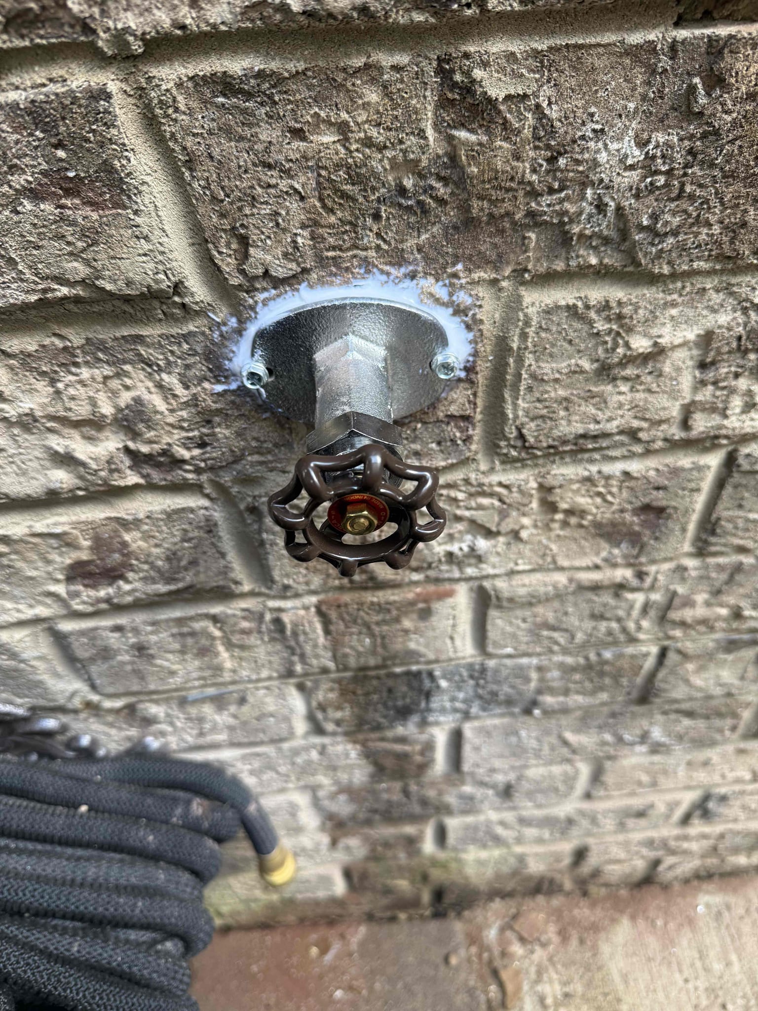 Homeowner states that she has been dealing with two hose bibs that are taking a long time to supply water after turning them on it usually would take about 30 to 40 seconds. I recommended replacing of both but one of the bibs was in the finished basement and she refused any drywall cutting so I only replaced the frost proof hose bib on left side of home. I shut off the water to the hose bib and removed it and had to make the hole a bit wider and installed a new 4 inch frost proof hose bib and used a 90 propress to connect it to the water supply. Once it was pressed on I turned on the water and it would works properly no leaks or issues and the water comes out immediately after turning the knob. Homeowner is satisfied with the service provided. 