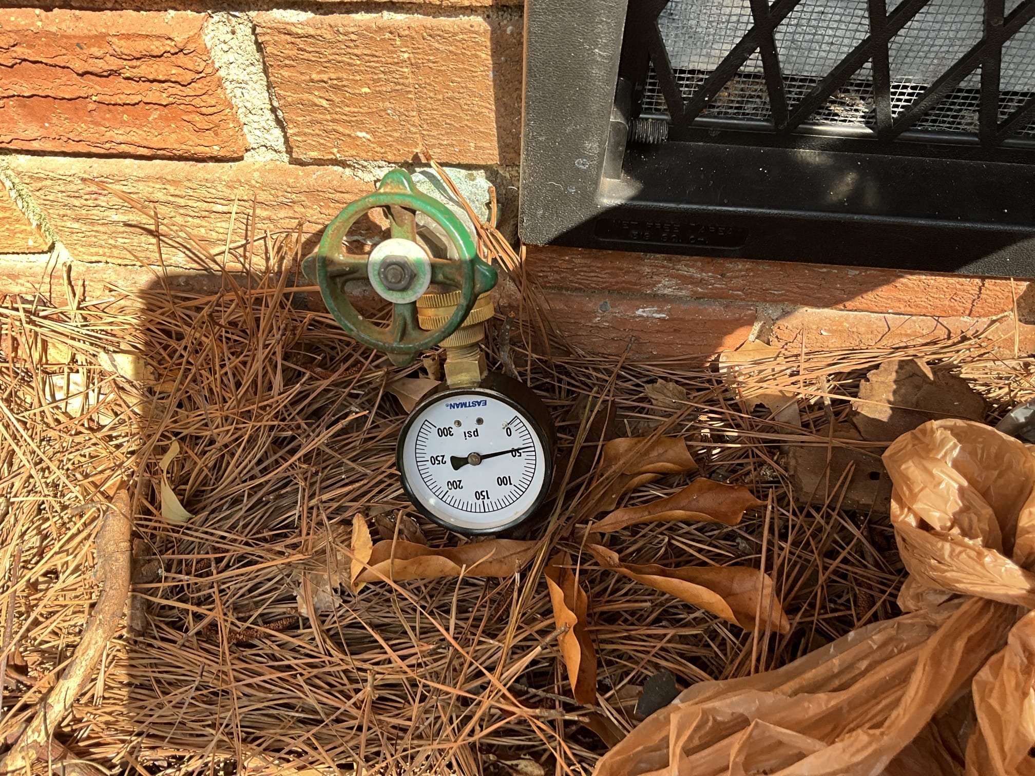 Upon arrival customer stated she had a main line water leak. Customer also stated she had some trees removed recently and when they rode in her yard and a day later she had a water leak where they drove in the yard. She had her neighbor cut it off so her water bill was not high. I found that coming off the meter is copper. Gave customer estimate to do a spot repair. Customer stated she will call national leak detection to come out and pinpoint the leak so we can come back out and get the repair done. I also informed the customer it would be best to replace the whole line due to it being copper and as well as I can not warranty a spot repair. Customer stated she want me to turn the water back before I left so she did not have a high water bill.  I am also leave the customer with an estimate to replace the whole line. 