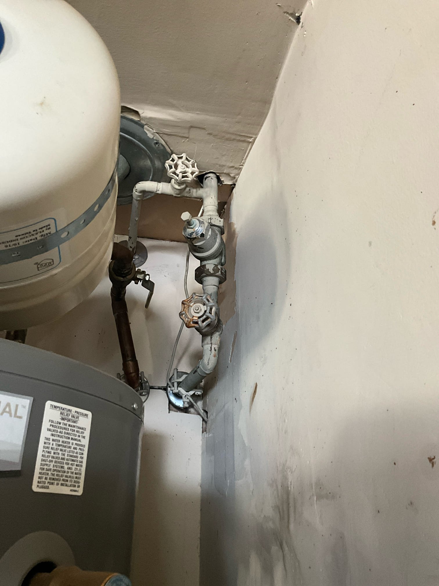 Customer had a shower head dripping in the master bath on the first floor. Informed customer it was due to a failed cartridge. Checked house pressure at 55 psi. Informed customer that the herbal expansion tank has failed, is full of water, and needs to be strapped properly. Gave customer pricing to replace the expansion tank and repair the shower head. Customer declined the thermal, but approved the shower repair. Informed customer that since a failed thermal can lead to pressure spiking in the home, that the shower repair can’t be warrantied. Customer understood and approved. Replaced the shower cartridge and tested to ensure proper function and no leaks. None were found.  Customer had a shower head dripping in the master bath on the first floor. Informed customer it was due to a failed cartridge. Checked house pressure at 55 psi. Informed customer that the herbal expansion tank has failed, is full of water, and needs to be strapped properly. Gave customer pricing to replace the expansion tank and repair the shower head. Customer declined the thermal, but approved the shower repair. Informed customer that since a failed thermal can lead to pressure spiking in the home, that the shower repair can’t be warrantied. Customer understood and approved. Replaced the shower cartridge and tested to ensure proper function and no leaks. None were found.