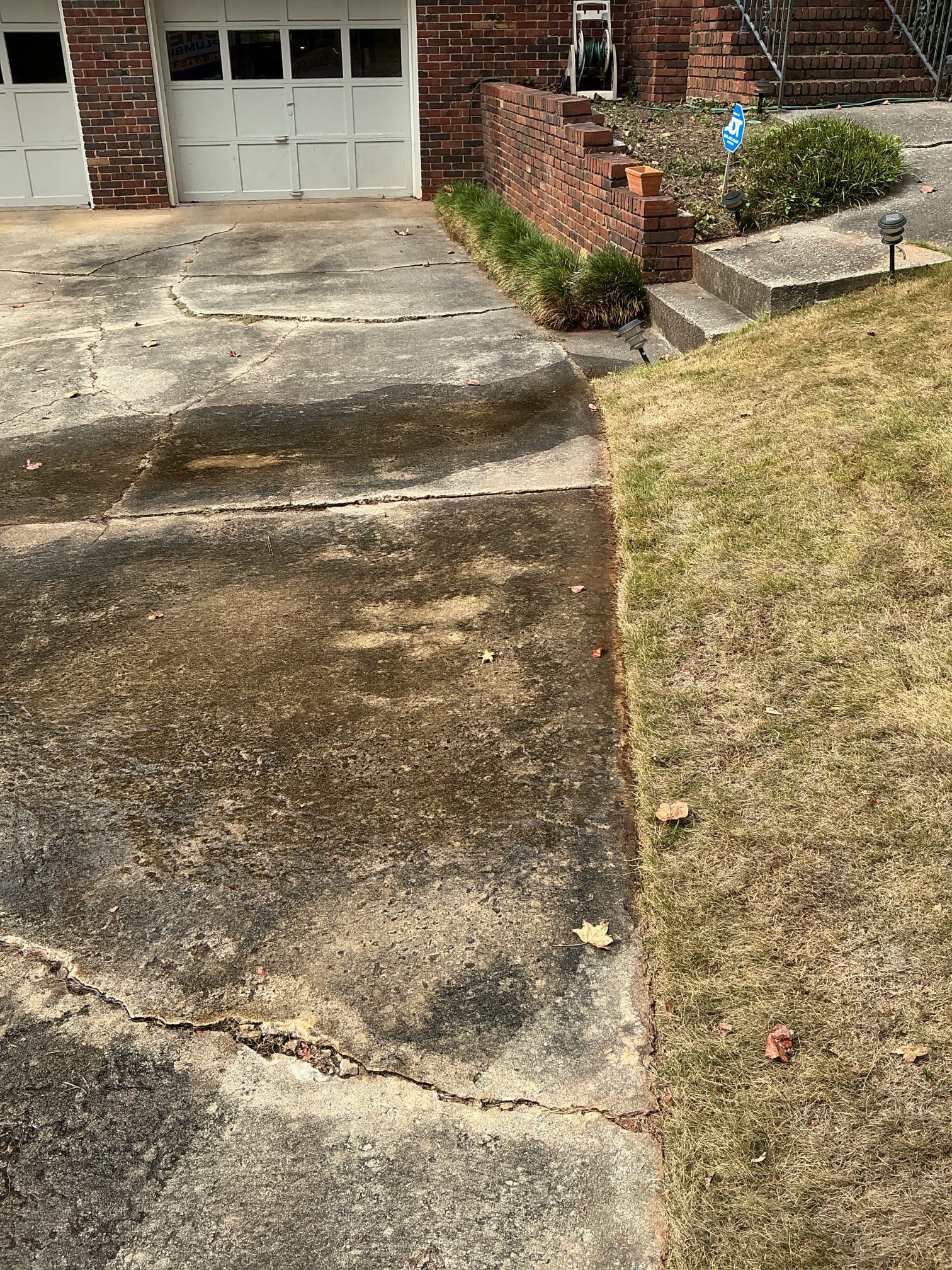 Client called us out due to main water service line leak in the yard. House is from the 60’s and the water service was original. It was decided it best to replace that leaking water service from meter in yard up to the home. Ran new trench from meter to home and layed our 3/4” pex a pipe in the trench with the only 2 connections being at the meter and inside the house. Added new pressure reducing valve as well as new ball valve shutoff for the whole house, as well as for the front hose bib. Added new meter nipple and new dual check valve at the meter required by code. Sealed the foundation with hydraulic cement after testing. No more leaks. 

Full replacement has 5 yr warranty. 