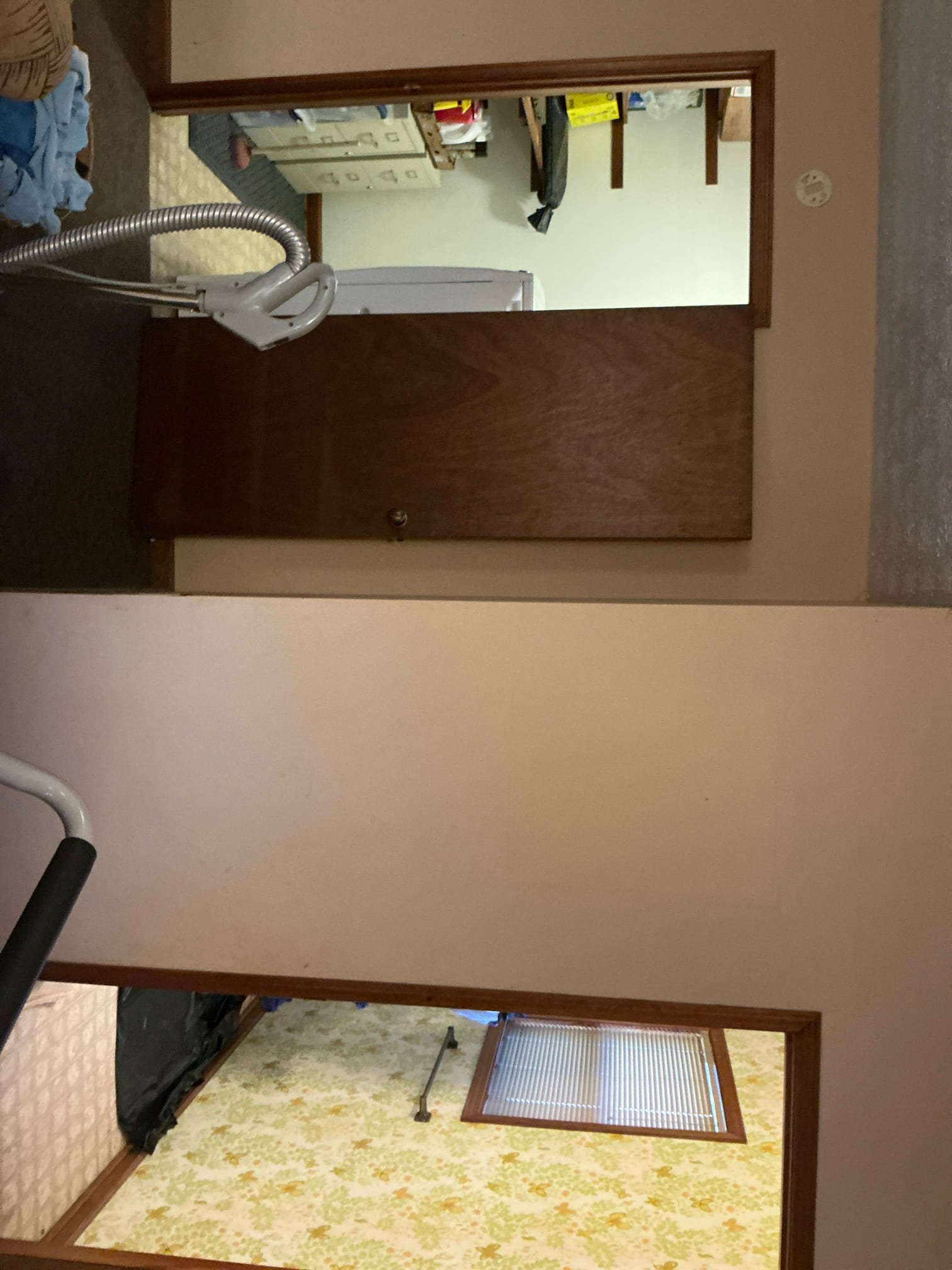 Client called us out today due to a leak in the main floor bathroom ceiling that has caused a good bit of water damage to the home. The water has also traveled to the laundry room next to it and had started puddling. Home has copper water pipes that are about 40+ yrs old. We cut out sections of the Sheetrock ceiling to expose the leaking copper pipe above. It was the cold side that has 5 separate locations that were corroded and leaking in about a 6-8’ section of pipe. We removed that section of copper and repaired with new 3/4” pex a water pipe and findings. Turned water back on and tested. No visible leaks at this time. Checked water pressure and it was perfect at 55 psi, safe range is 50-79 psi. It seems the builder of home years ago used a bent over nail to secure the copper pipe to the wood, which would more than likely be the cause of this oxidation and leaks on that section of pipe. Advised client to be highly vigilant with paying attention for leaks, as I think this is only the Client called us out today due to a leak in the main floor bathroom ceiling that has caused a good bit of water damage to the home. The water has also traveled to the laundry room next to it and had started puddling. Home has copper water pipes that are about 40+ yrs old. We cut out sections of the Sheetrock ceiling to expose the leaking copper pipe above. It was the cold side that has 5 separate locations that were corroded and leaking in about a 6-8’ section of pipe. We removed that section of copper and repaired with new 3/4” pex a water pipe and findings. Turned water back on and tested. No visible leaks at this time. Checked water pressure and it was perfect at 55 psi, safe range is 50-79 psi. It seems the builder of home years ago used a bent over nail to secure the copper pipe to the wood, which would more than likely be the cause of this oxidation and leaks on that section of pipe. Advised client to be highly vigilant with paying attention for leaks, as I think this is only the