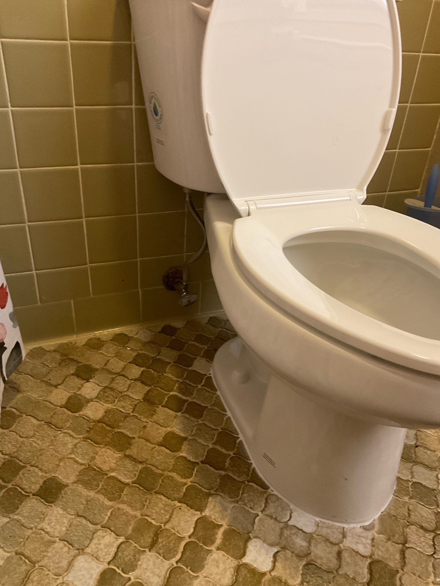 Replaced a toilet upstair with western elongated and new stop valve installed 