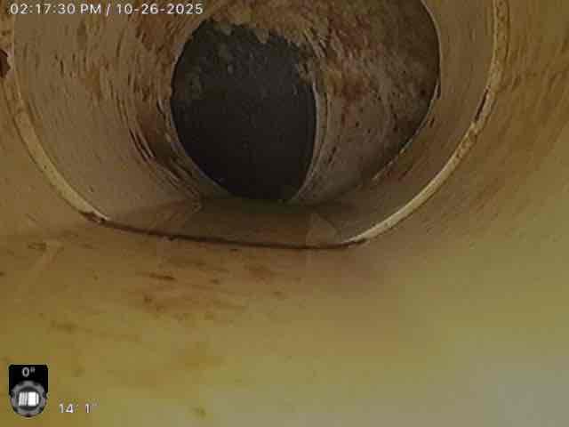 Client called us out due to their master bathroom drains being clogged, and it was only affecting that 1 bathroom in the home. Clearly there was something clogging the line, so we pulled master toilet and ran camera down the line. Found a spot where they transitioned from pvc to abs pipe that has a little lip sticking out which is catching paper over time and clogged it up. Could not get it cleared with camera, so I used the large chainsnake to get it broke free. Once blockage was cleared we ran water to wash it out and then camera again to verify it was clear. Recommend client put a power flush toilet in that bathroom to help fight that lip catching paper down in the drain line below concrete. Left estimate for that. 
NO WARRANTY ON DRAIN CLEANING. Client called us out due to their master bathroom drains being clogged, and it was only affecting that 1 bathroom in the home. Clearly there was something clogging the line, so we pulled master toilet and ran camera down the line. Found a spot where they transitioned from pvc to abs pipe that has a little lip sticking out which is catching paper over time and clogged it up. Could not get it cleared with camera, so I used the large chainsnake to get it broke free. Once blockage was cleared we ran water to wash it out and then camera again to verify it was clear. Recommend client put a power flush toilet in that bathroom to help fight that lip catching paper down in the drain line below concrete. Left estimate for that. 
NO WARRANTY ON DRAIN CLEANING.