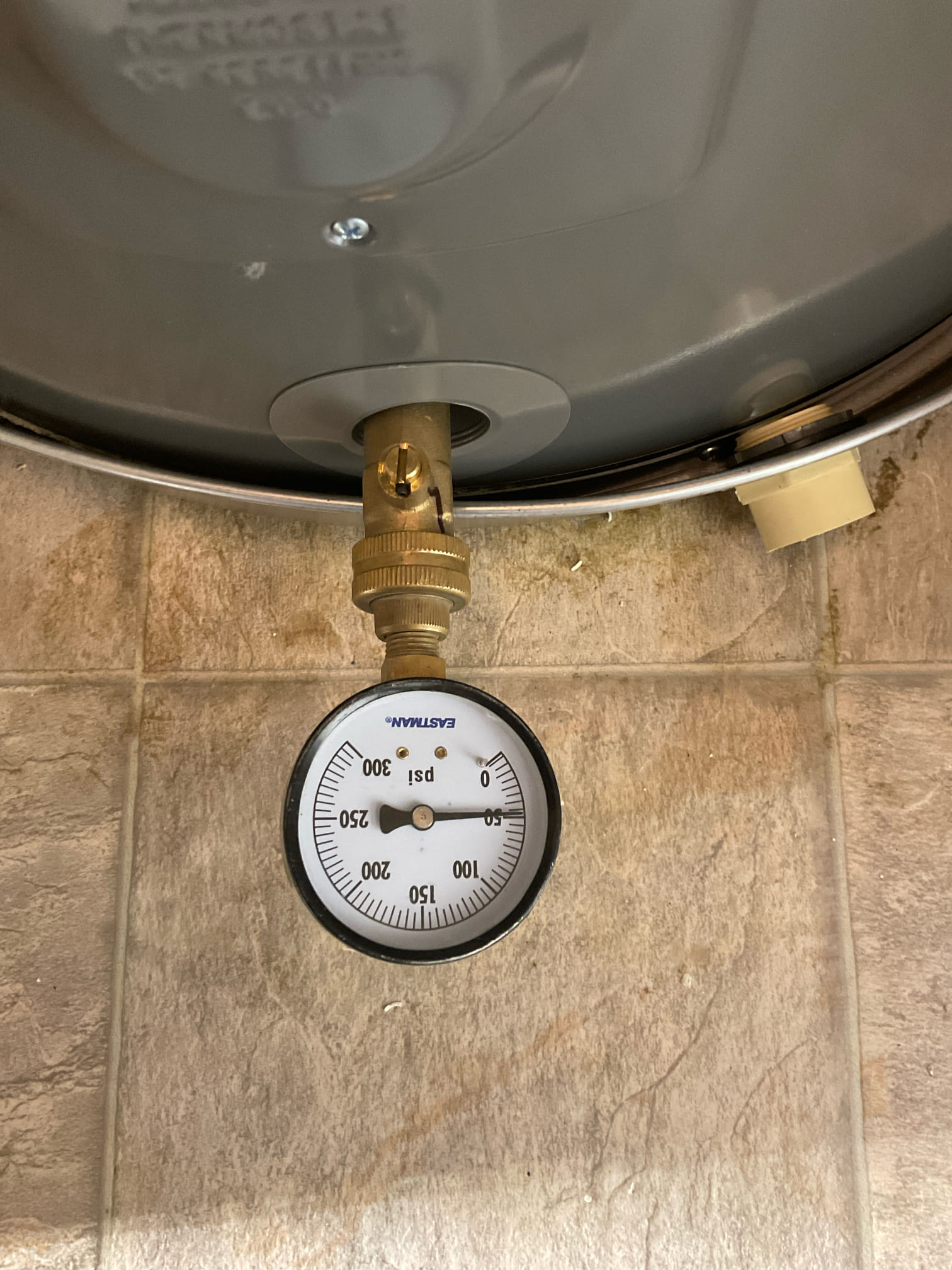 Replaced a 50 gal electric water heater , pan ,expansion tank with bracket  Replaced a 50 gal electric water heater , pan ,expansion tank with bracket